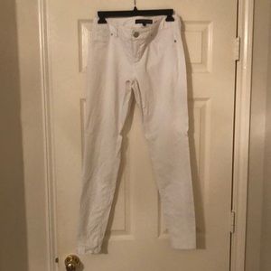 The Limited white skinny pants size 4